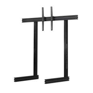 Elite Freestanding Single Monitor Stand Carbon Grey