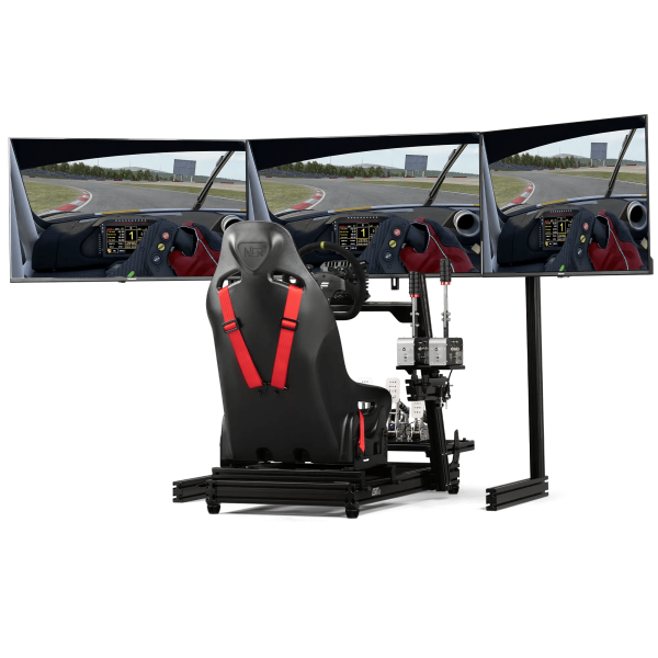 Next Level Racing Elite Free Standing Triple Monitor Add-On - Black Edition - Image 3