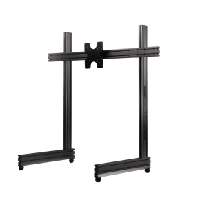 Elite Freestanding Single Monitor Stand Carbon Grey