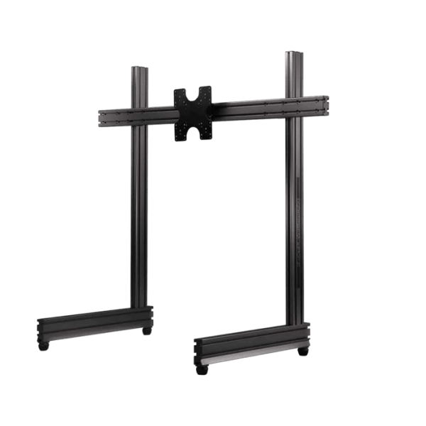 Elite Freestanding Single Monitor Stand Carbon Grey